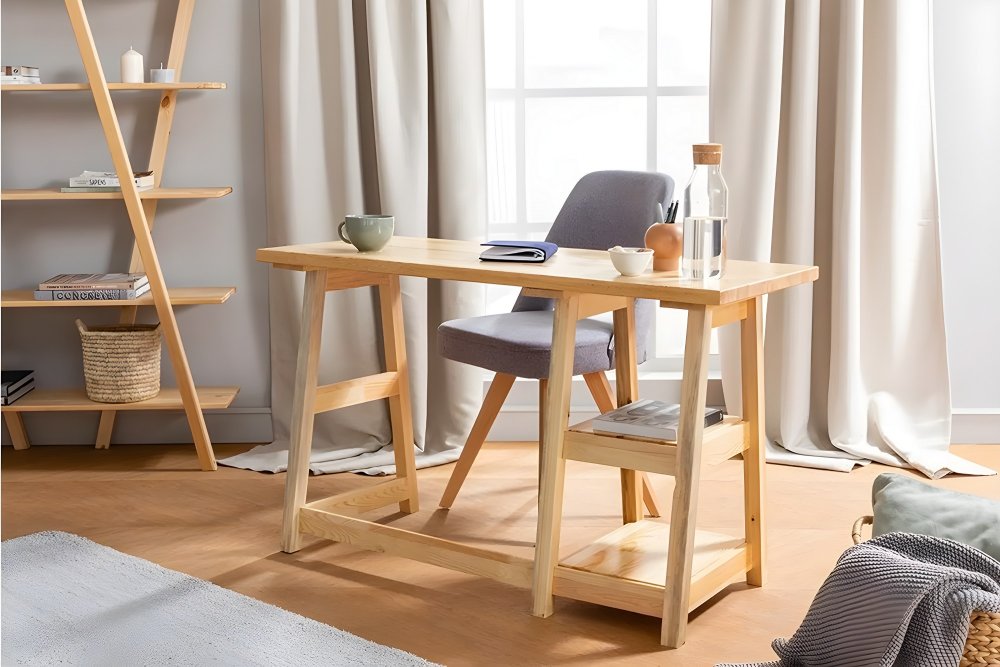 Písací stôl Perla - Birch