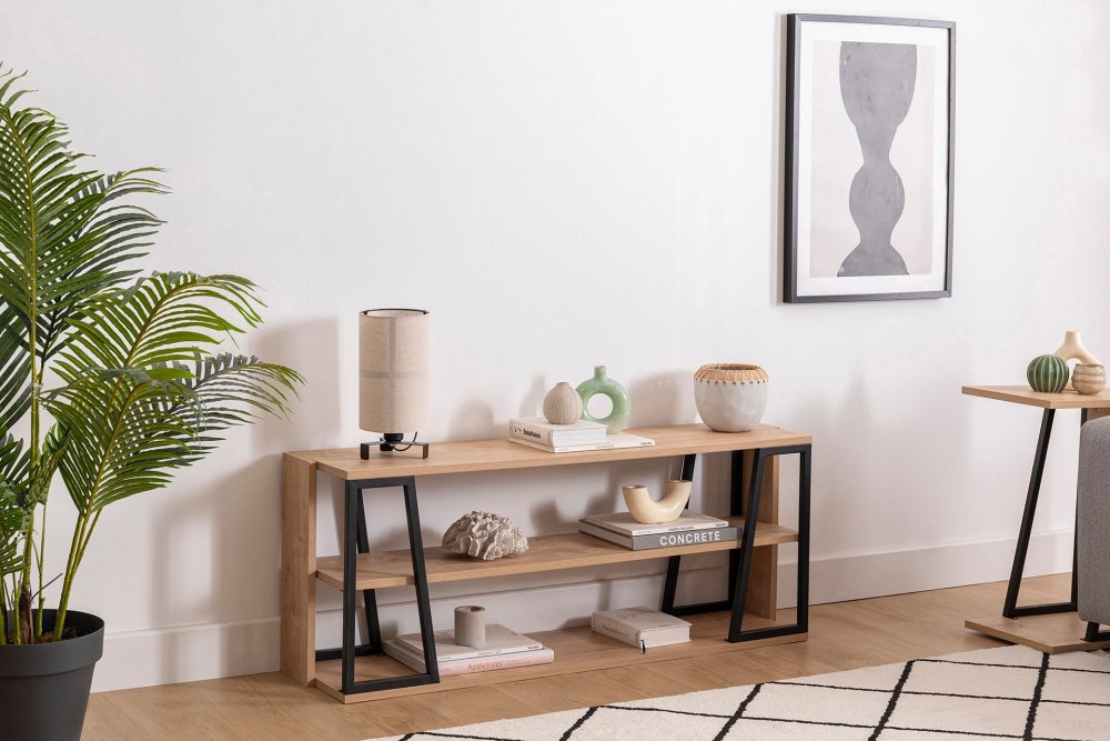 TV stolík Lissa Rafli Tv Stand - Black