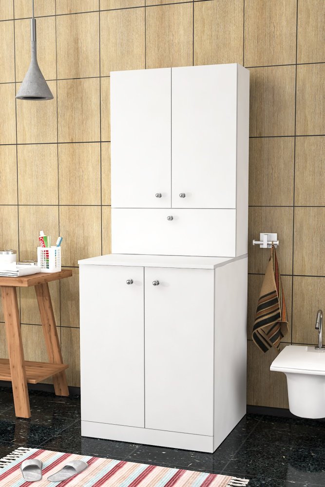 Skříňka na pračku Palmira - White