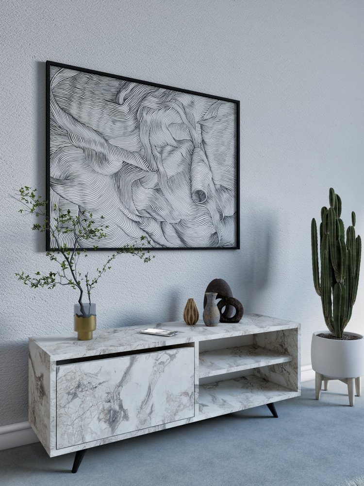 TV stolík Maku - Ephesus Marble