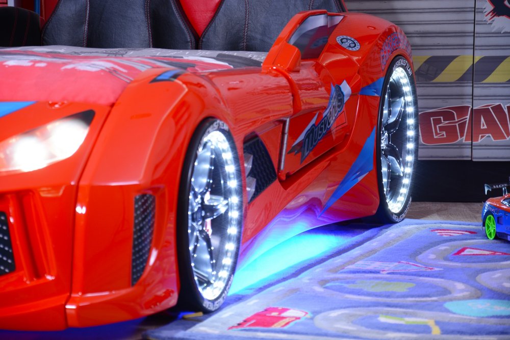 Car Bed Mnv3 - Red (obrázek 6)