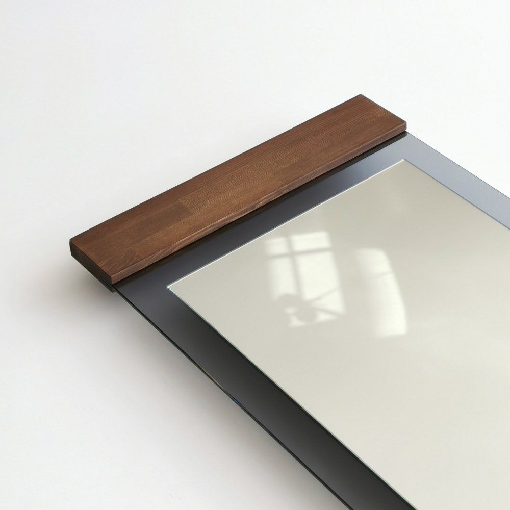 Stojací zrcadlo Murano - Walnut (obrázek 5)