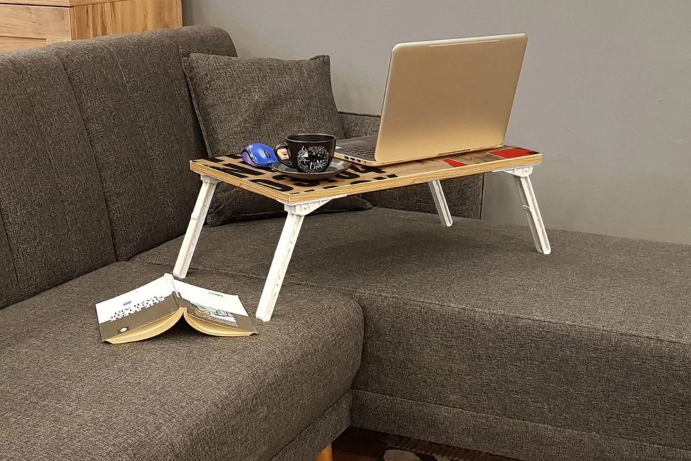 Stôl na prácu s notebookom v stoji Gusto 766 - Atlantic