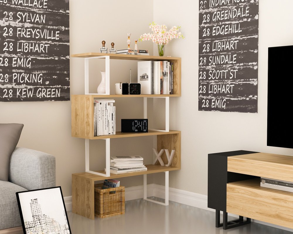 Knižnica Adriana - White, Ud