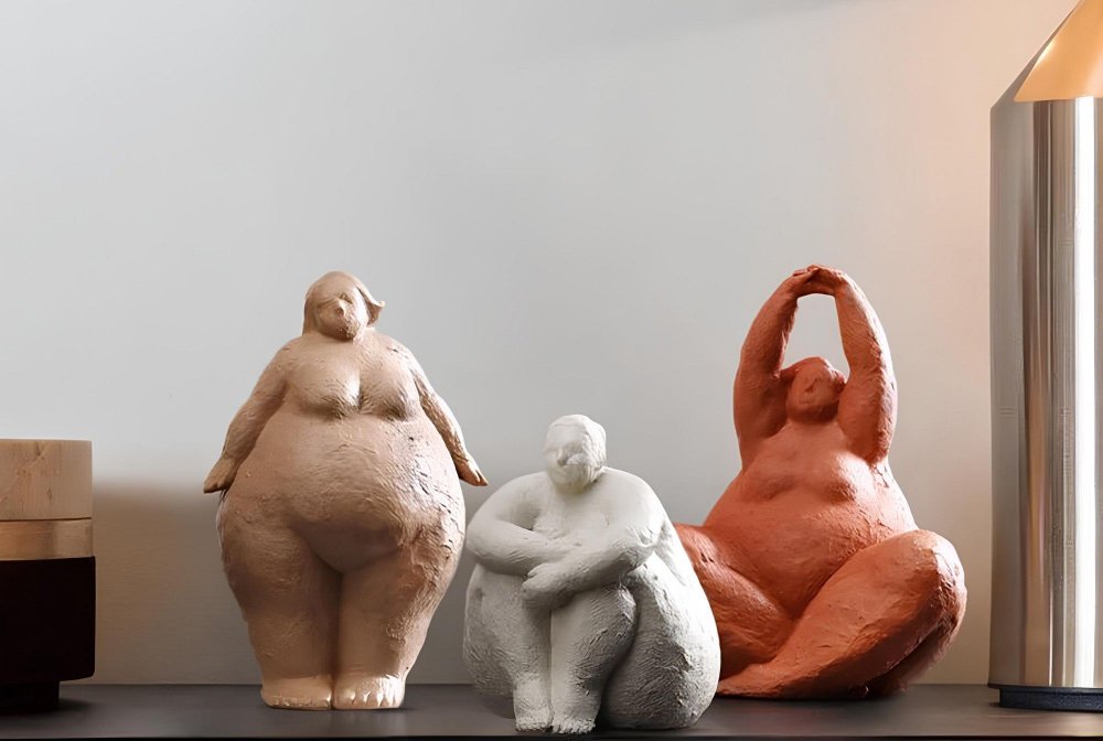 Súprava dekoratívnych predmetov (3 kusy) CY0401