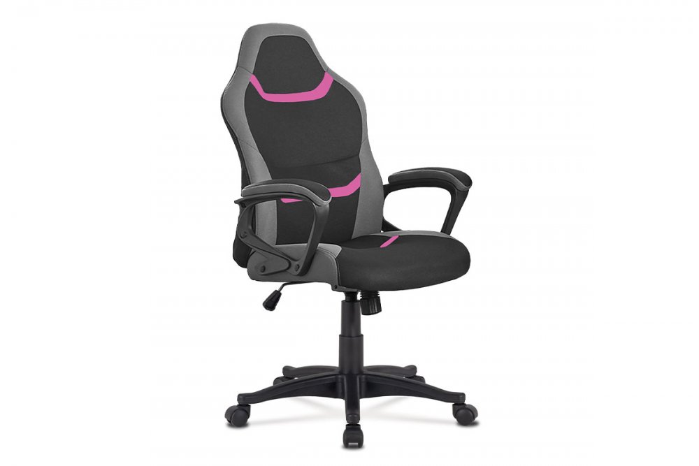 E-shop Kancelářská židle junior KA-L611 Růžová,Kancelářská židle junior KA-L611 Růžová
