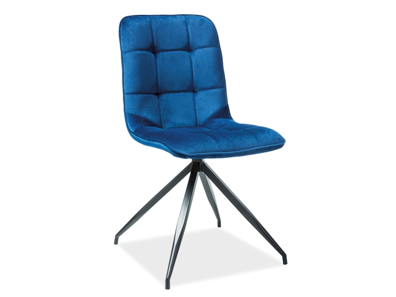 Jídelní židle TEXO Modrá,Jídelní židle TEXO Modrá