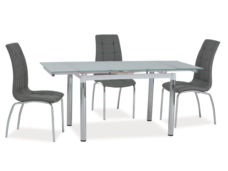 Rozkládací jídelní stůl GD018 Signal Bílá