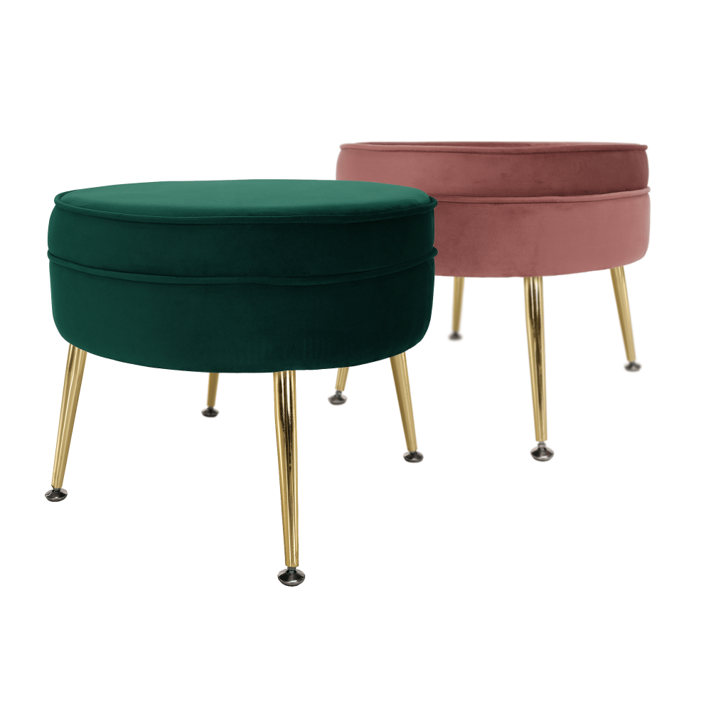 Taburet NOBLIN TYP 1 Tempo Kondela Starorůžová Obrázek