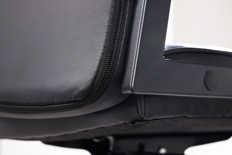 Kancelářské křeslo LINOS Dekorhome Černá Obrázek