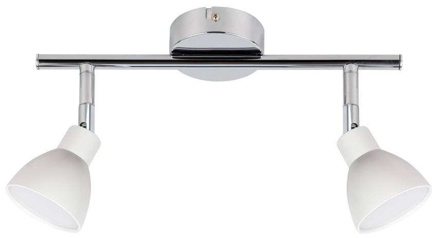 LED nástenná lampa 2x5W COB ROY STRIP BIELA