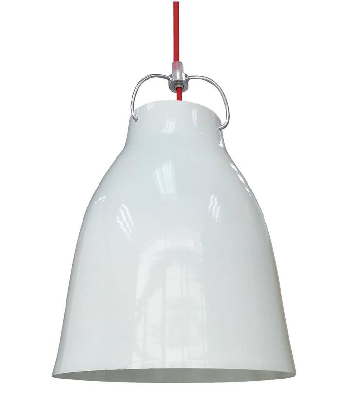 Stropná lampa Pensilvania s e27 žiarovkou v bielej farbe