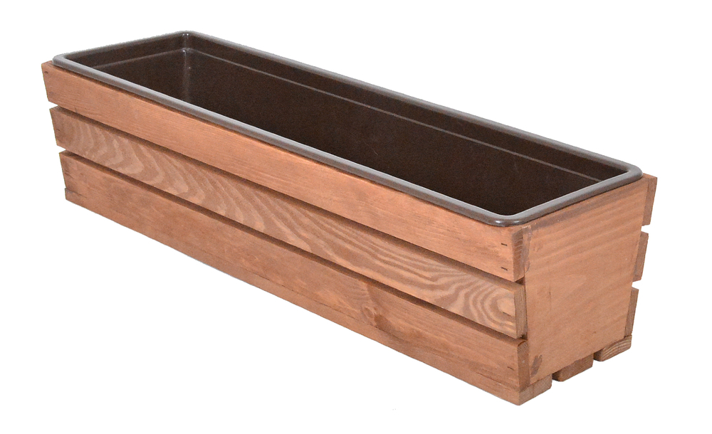 Drevený truhlík MODERN Rojaplast