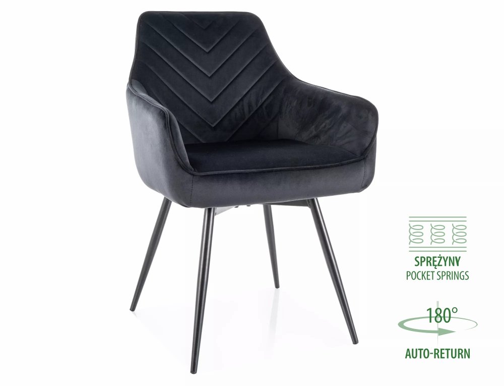 Stolička Servio Velvet