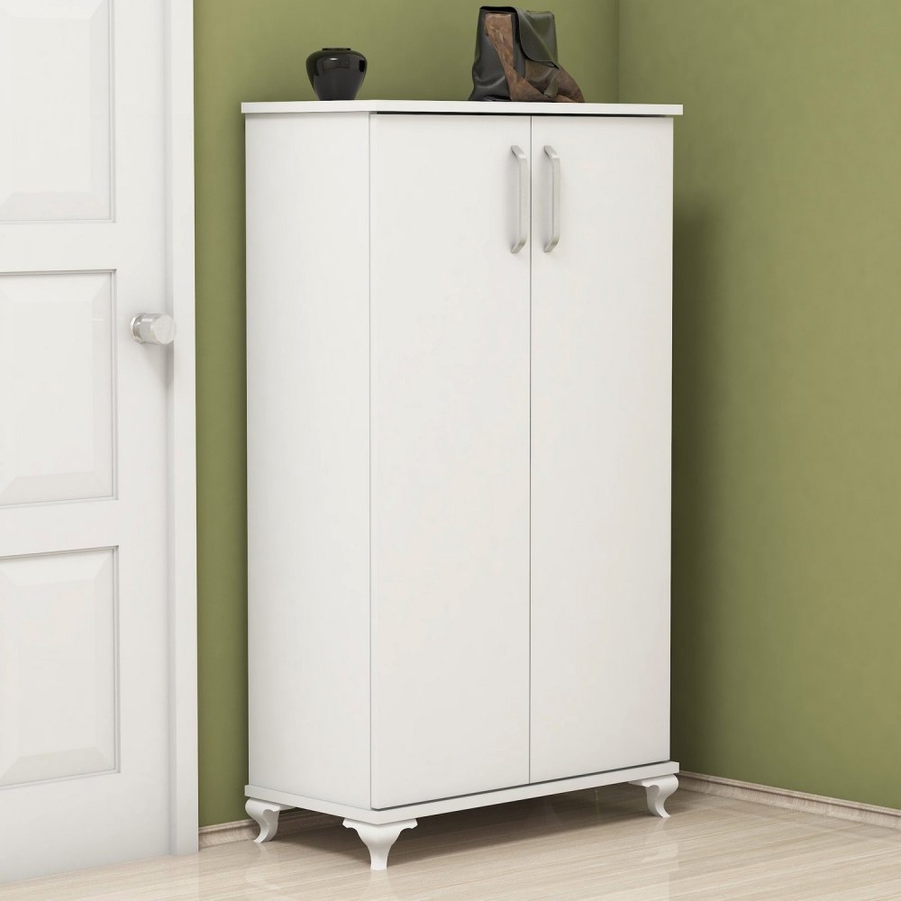 Skrinka na topánky / Botník Ari - White