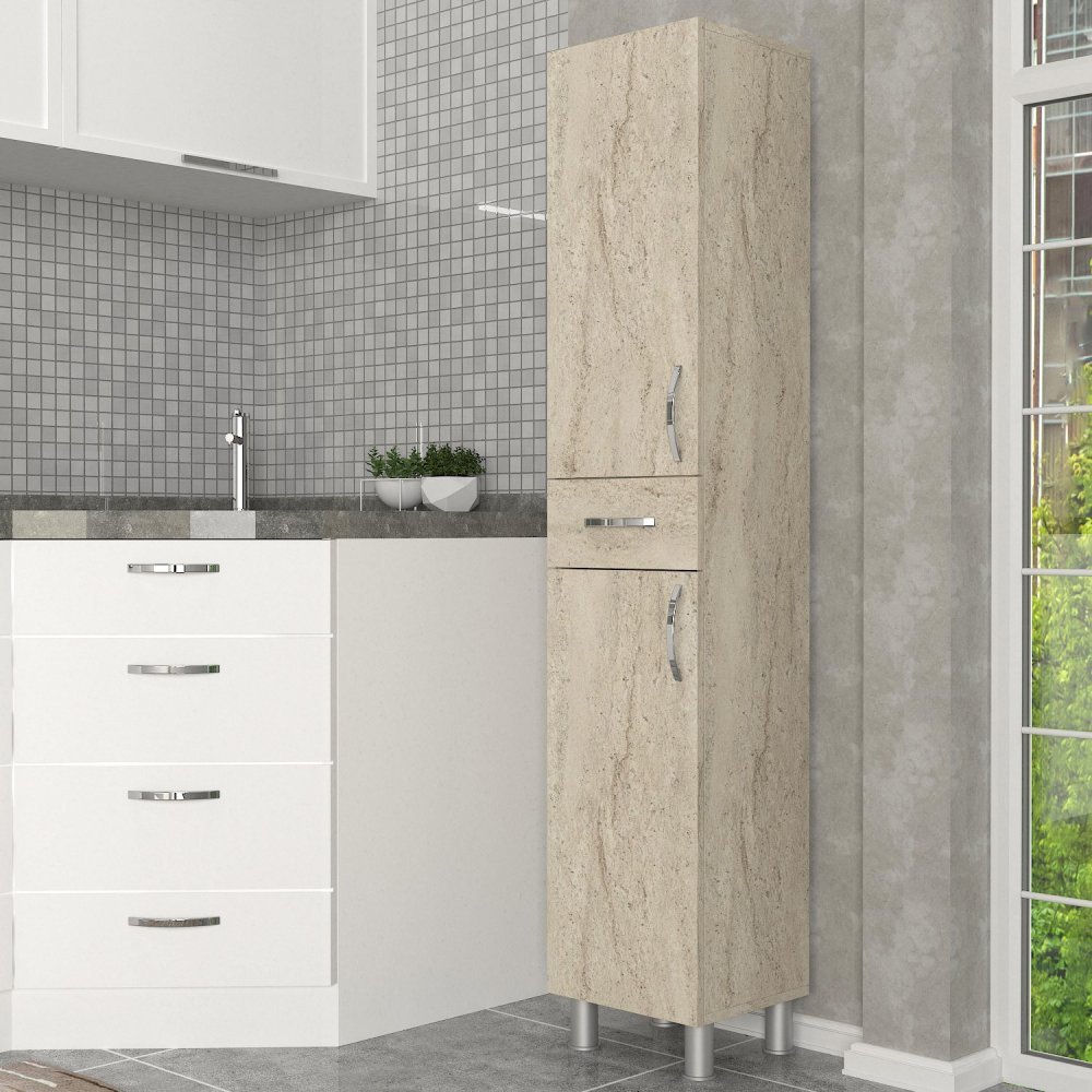 Kúpeľňová skrinka Selin 2 Doors 1 Drawer