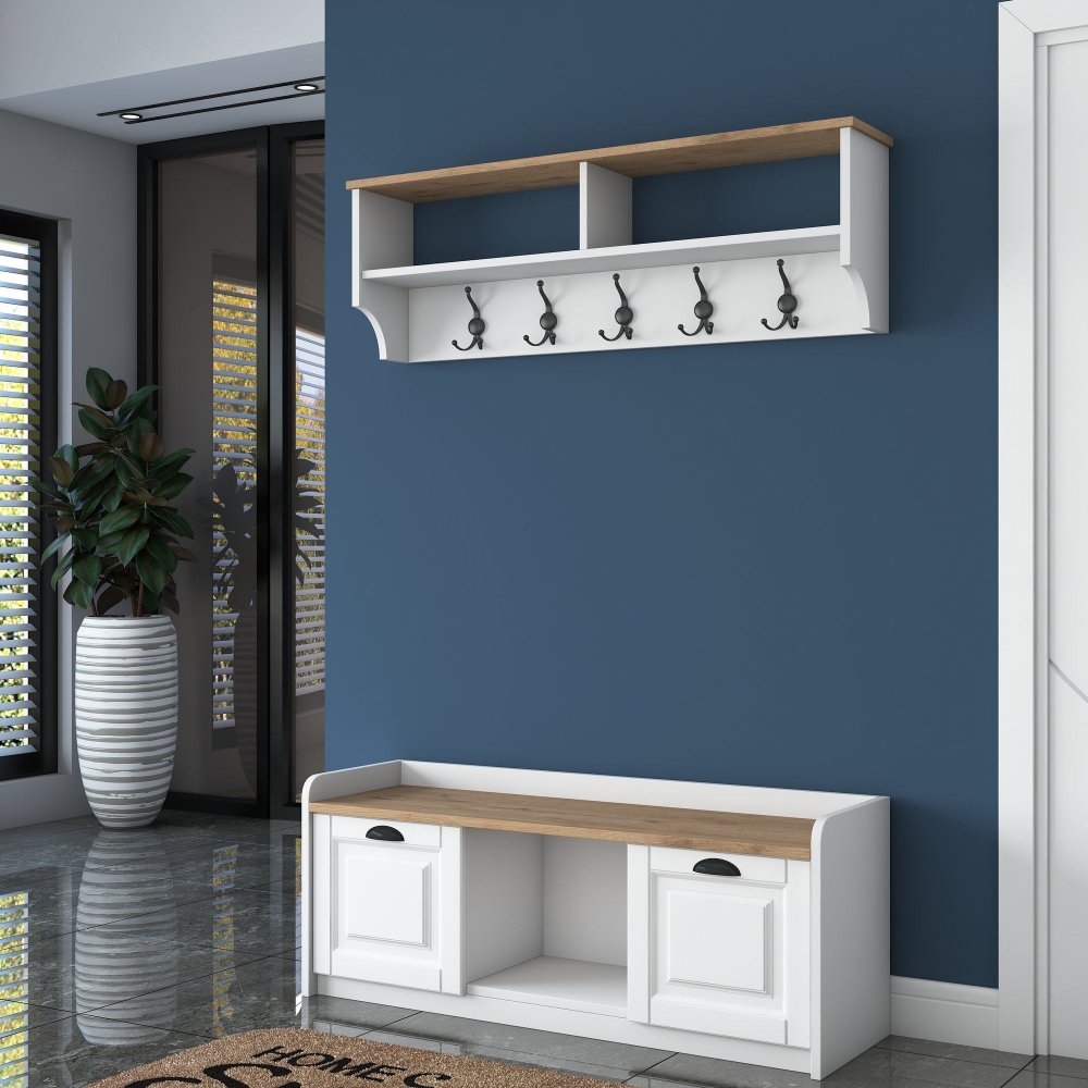 Předsíňová stěna P2 - 1636 - Walnut (obrázek 6)