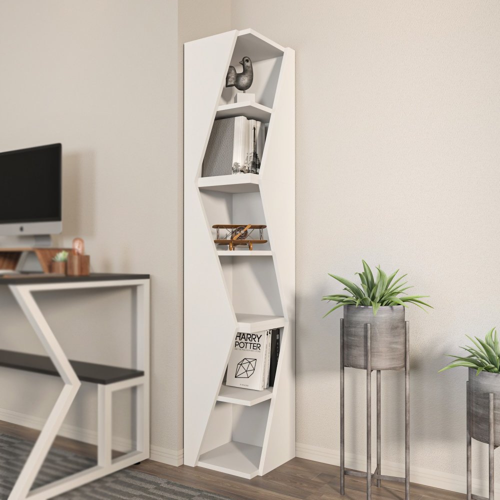 Knižnica Arrow - White