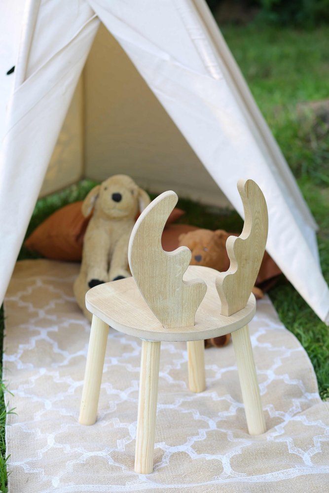 Kid's Chair Deer Chair - Brown (obrázek 3)