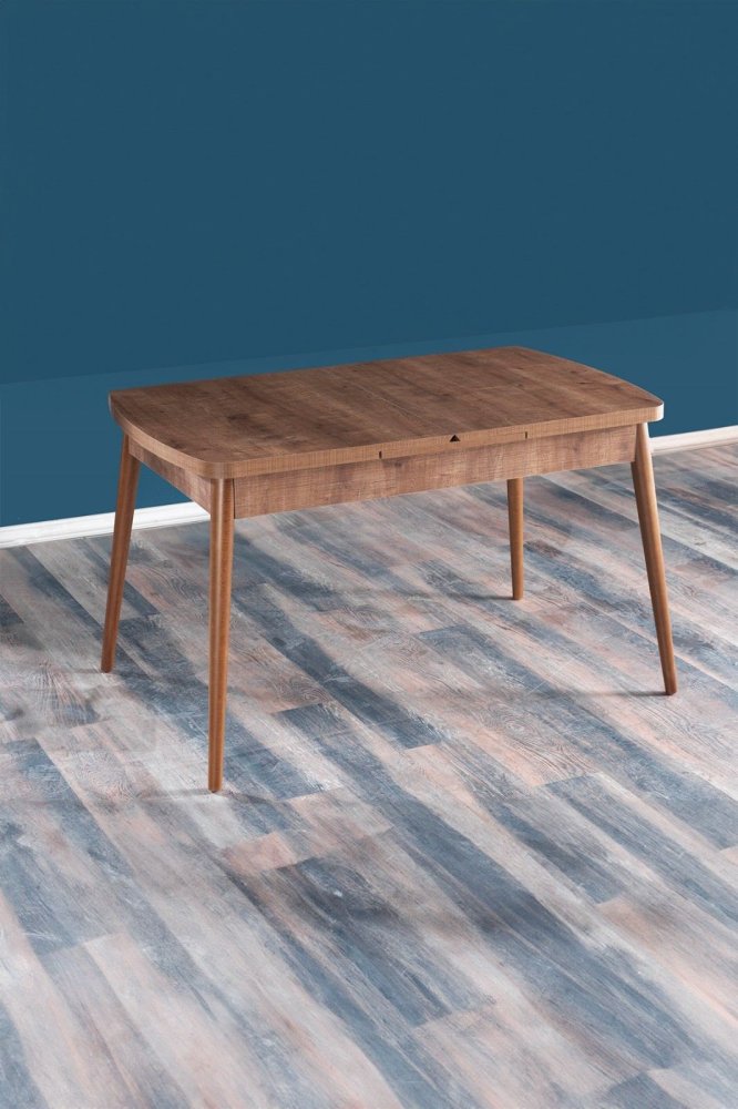 Extendable Dining Table Sümela - Walnut