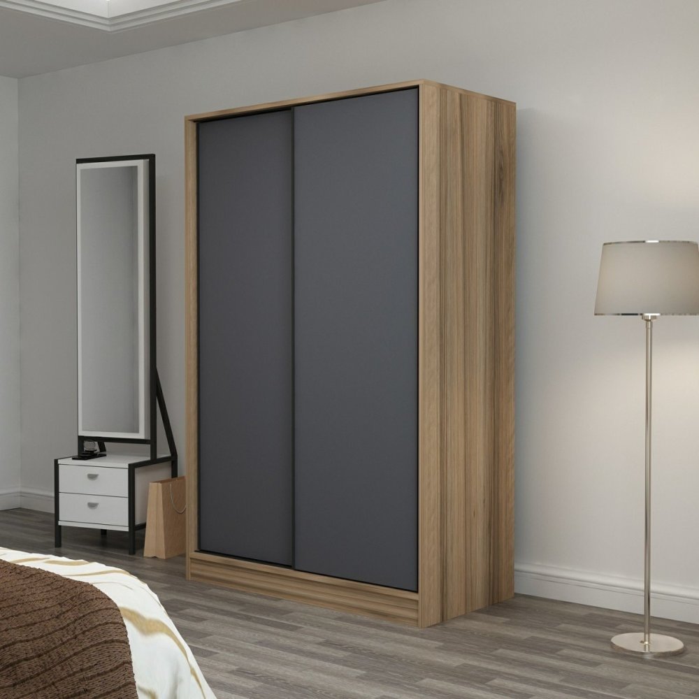 Šatní skříň Kale Anthracite Oak - 2316 (obrázek 6)