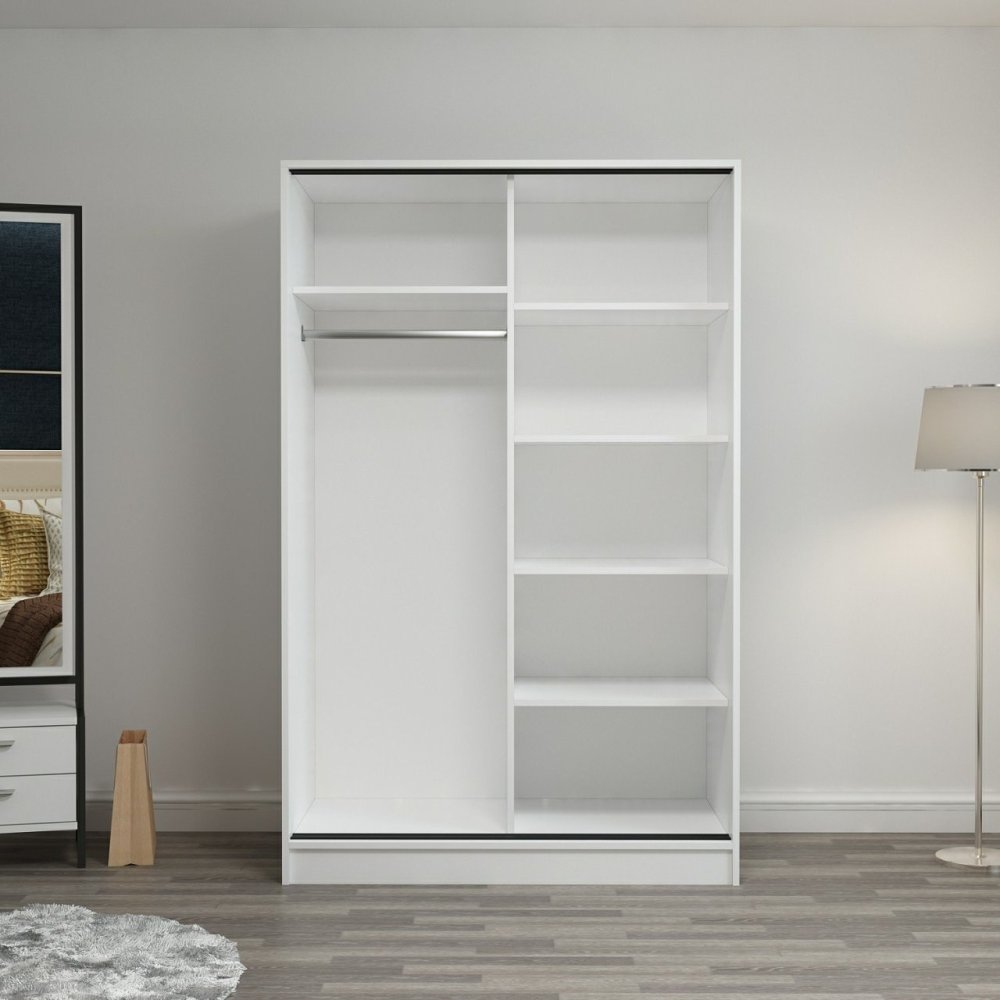 Šatní skříň Kale White Anthracite - 2309 (obrázek 7)