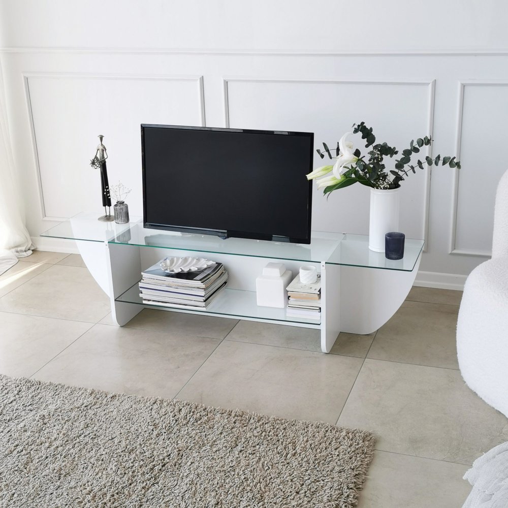 TV stolek Lily TV - White (obrázek 8)