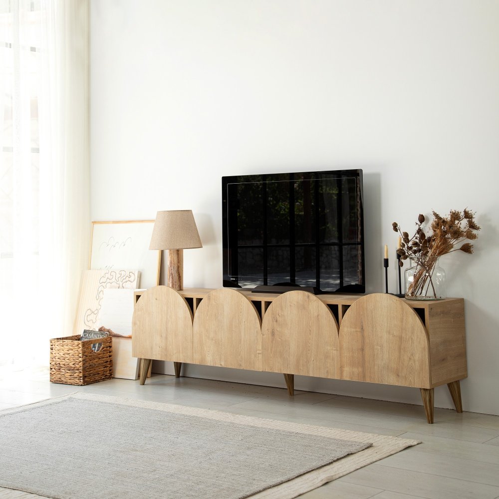 TV stolík Mesta - Sapphire Oak v2