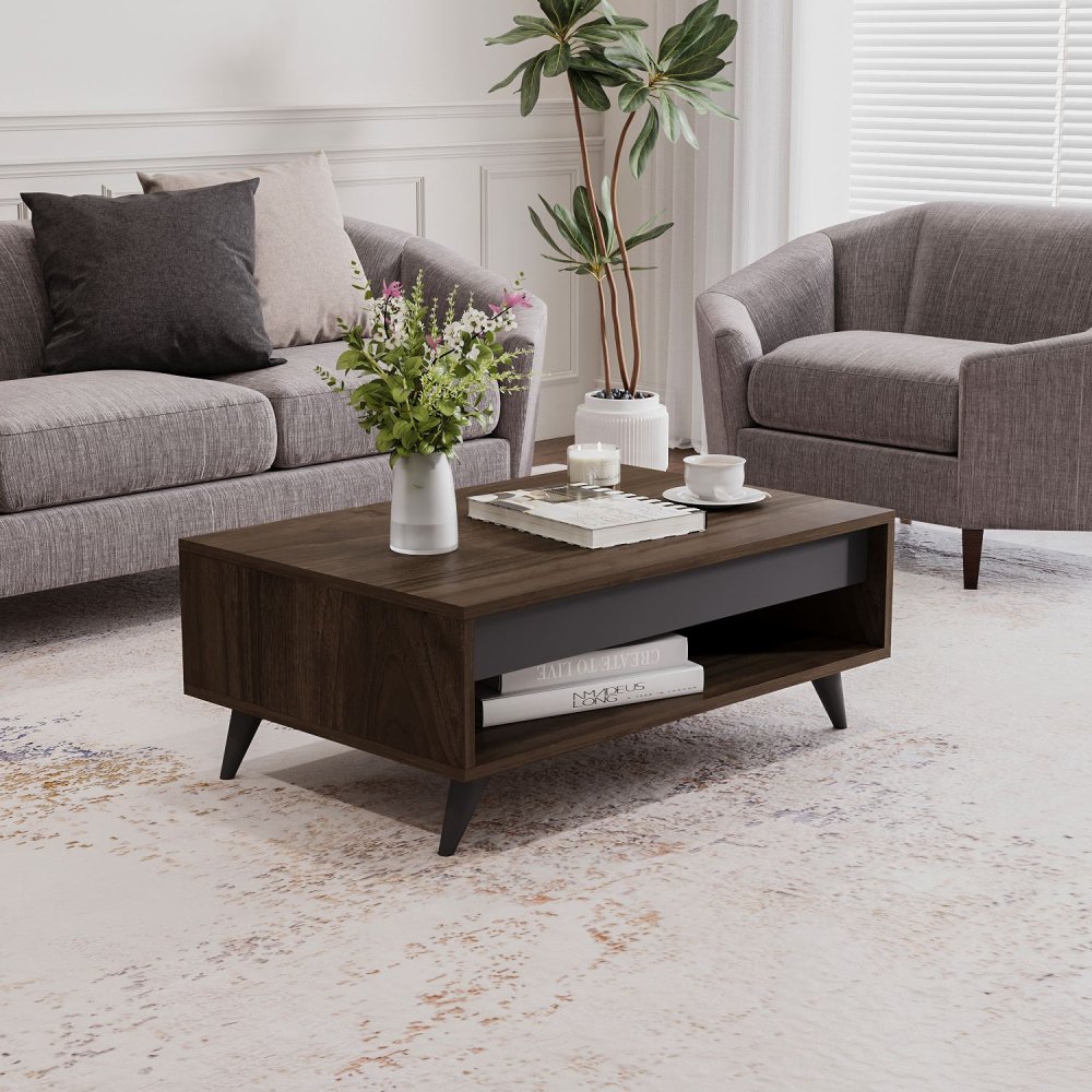 Konferenčný stolík Century - Walnut