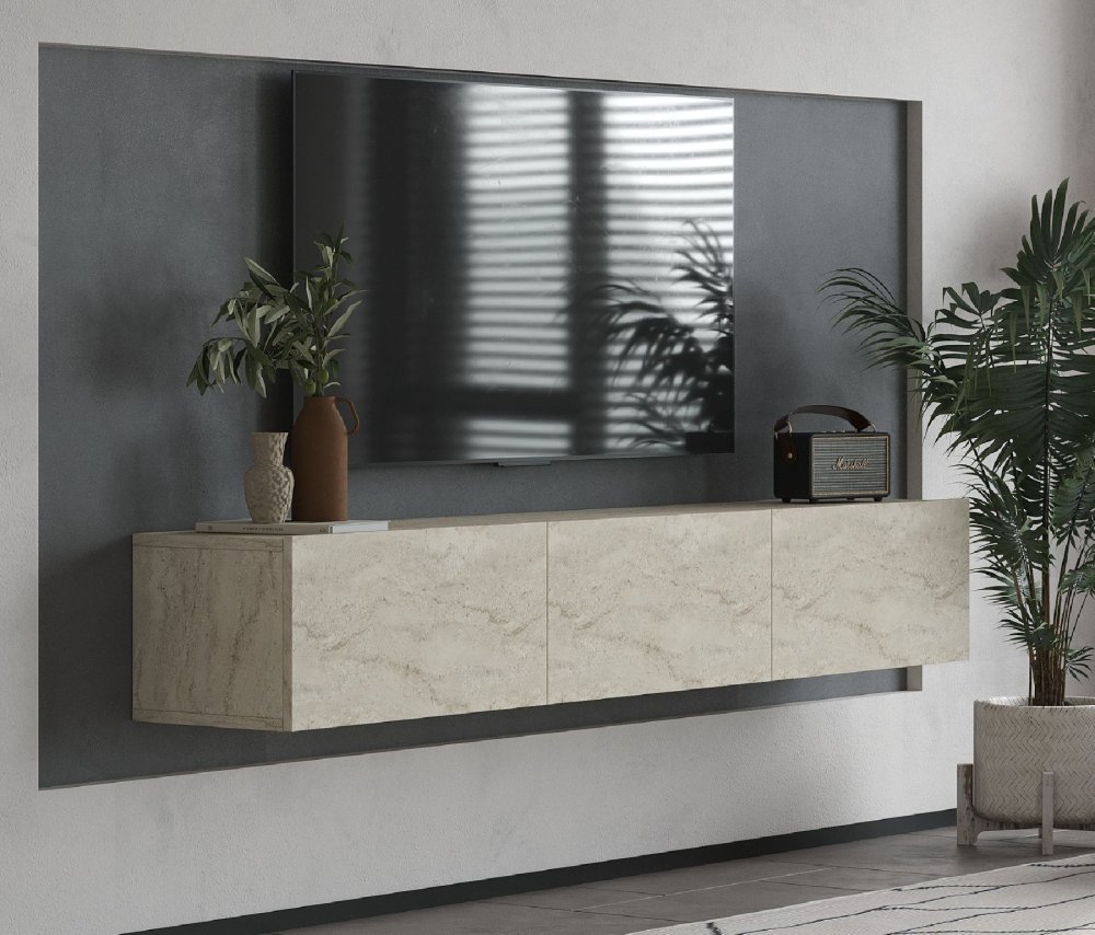 TV stolík Alfa - Travertine