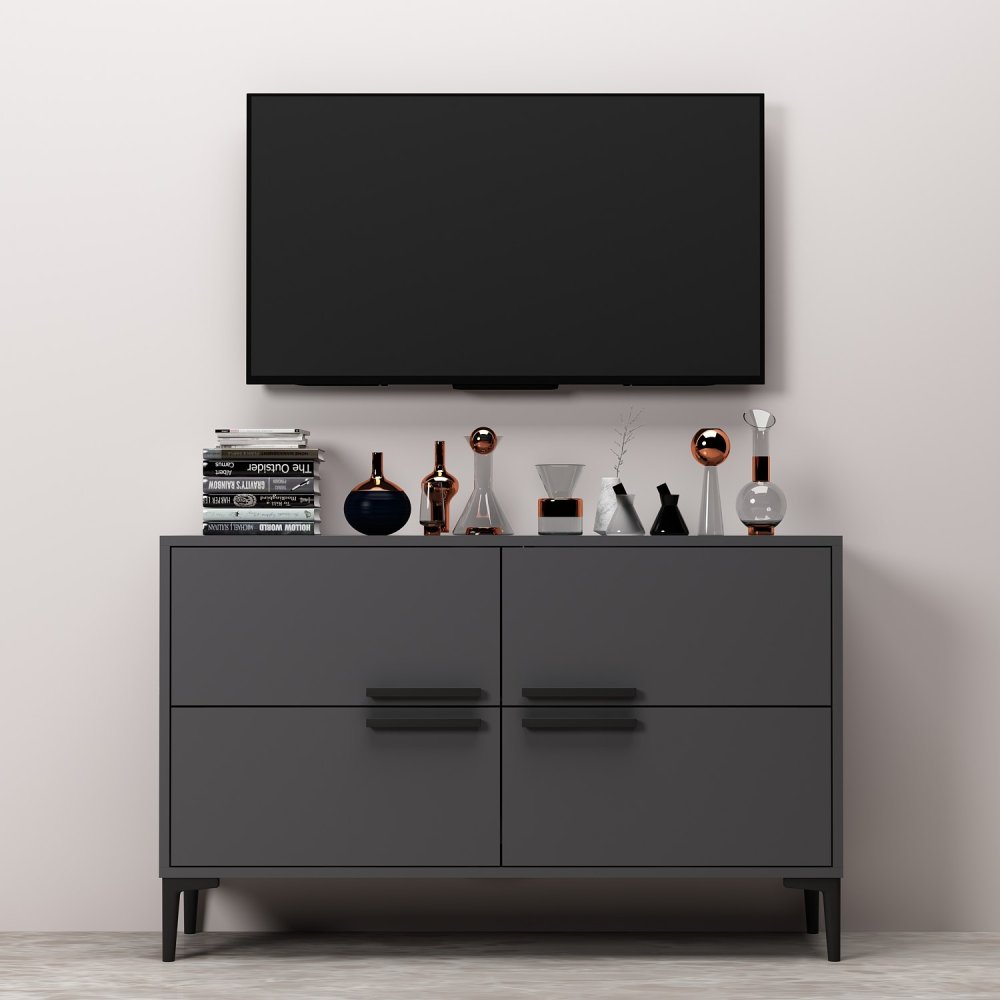 TV stolek Ctn - Anthracite (obrázek 6)