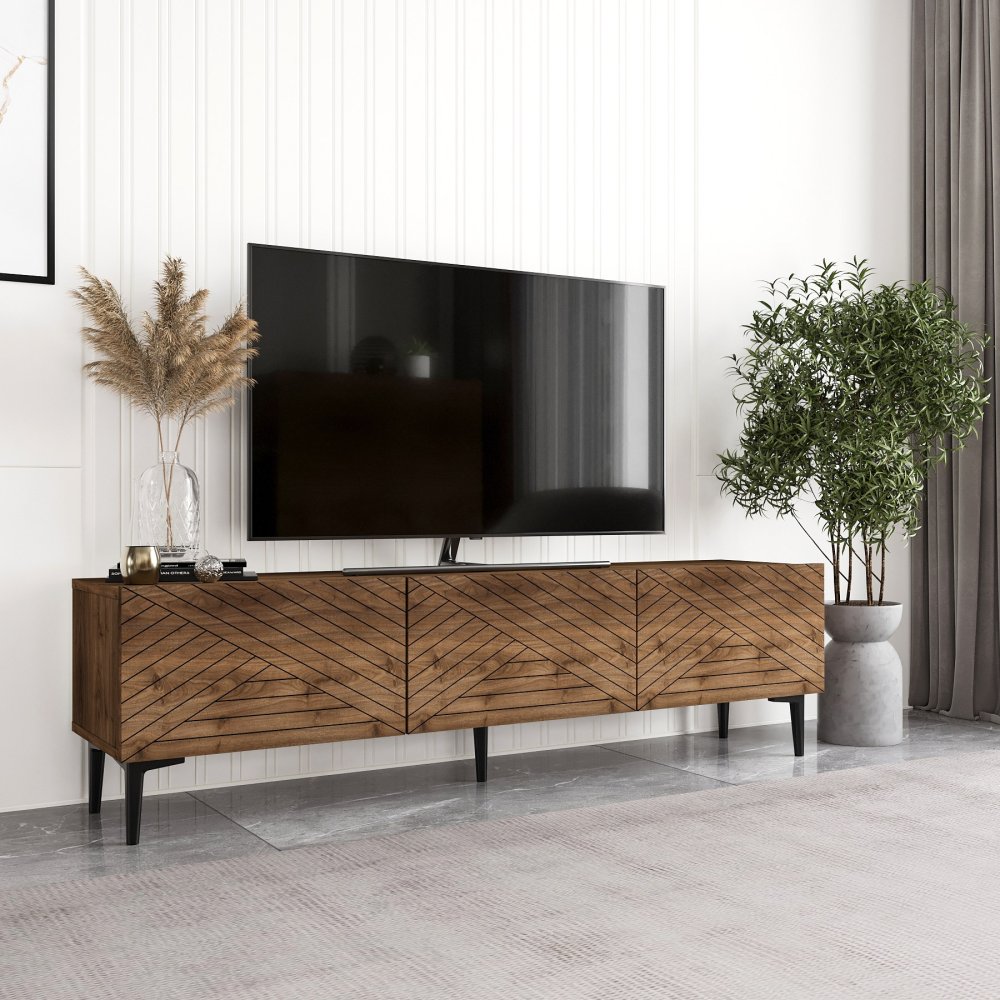 TV stolík Felix - Walnut