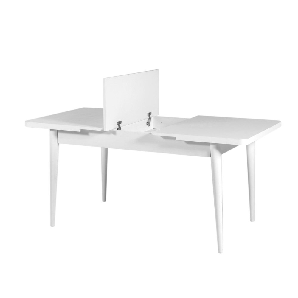 Extendable Dining Table Vina - White (obrázek 5)