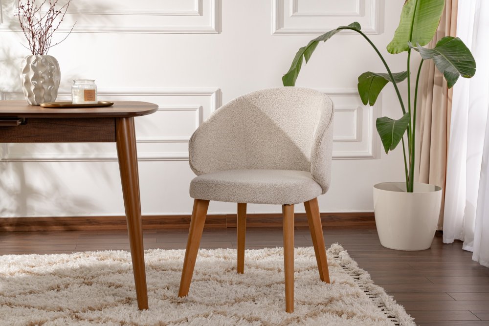 Súprava stoličiek (2 kusy) Bentley - White, Dark Oak