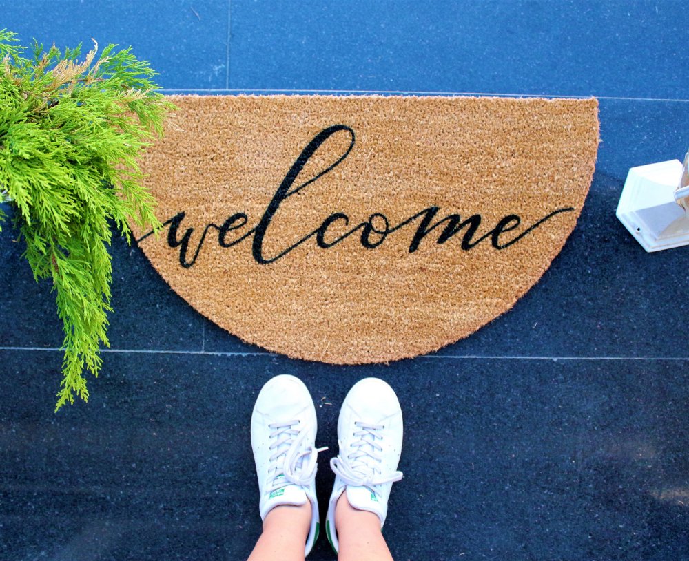 Coco Doormat Welcome