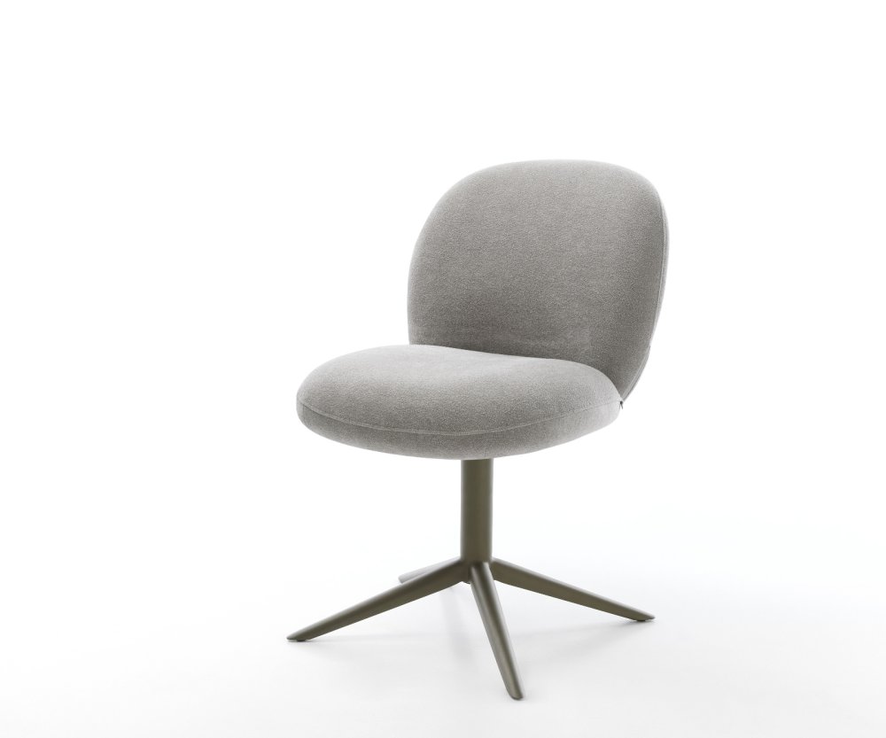 Jedálenská stolička Nube-Flex texturovaná látka mäkký podstava krížová