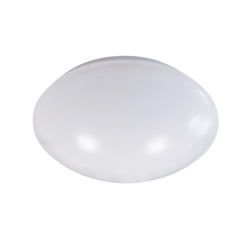 Levně BELINA LAMPA SUFITOWA PLAFON 21CM 12W LED 4000K KLOSZ BIAŁY