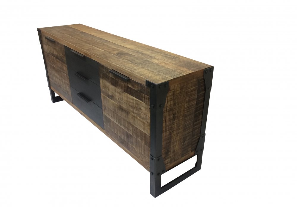 Komoda FINEUS Dekorhome Akácie Obrázek