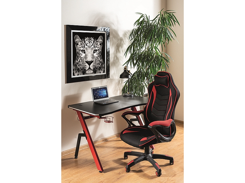 Kancelářské křeslo ZENVO Signal Černá / šedá Obrázek