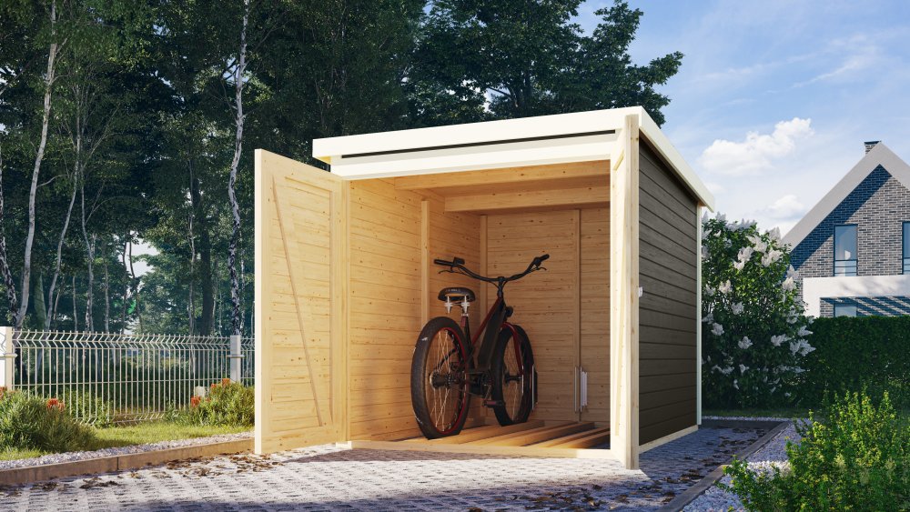 Záhradná kôlňa FAHRRADGARAGE Lanitplast
