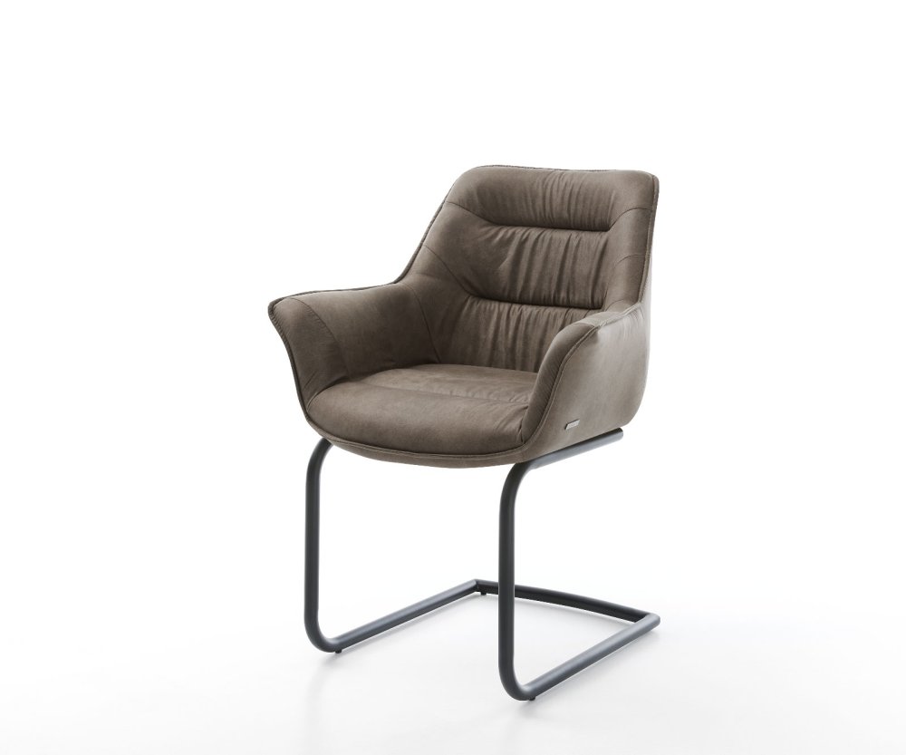 Kaira-Flex jedálenská stolička taupe vintage konzolový podstavec