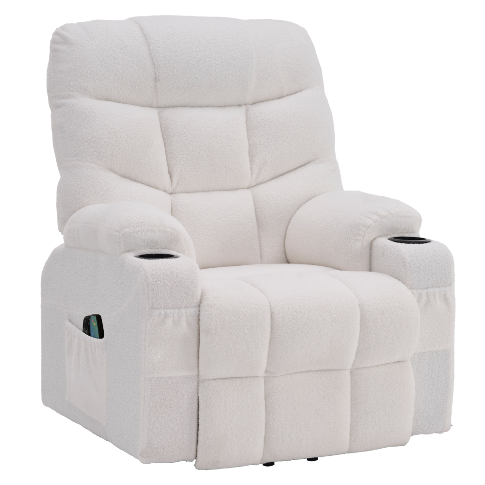 Elektrické masážne kreslo HUDSON Kondela