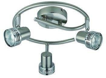 Stropné svietidlo 3x50W GU10 chróm Metro Spirala
