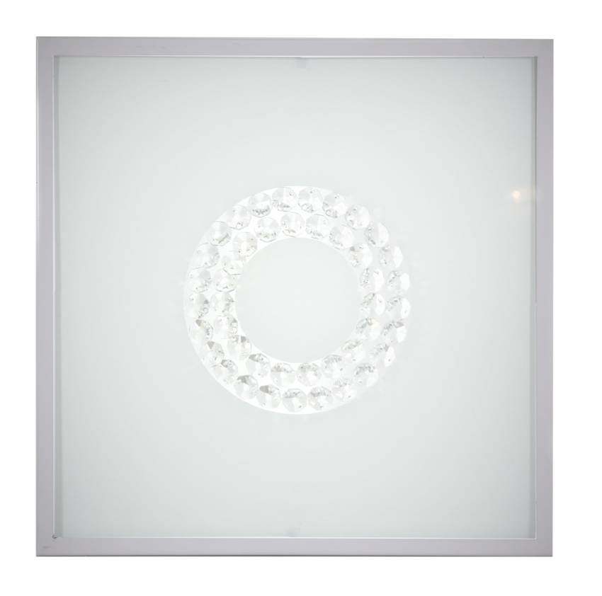 Stropné svietidlo Lux Plafon 16W LED 4000K Saténové malé krúžky