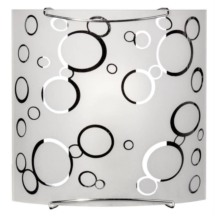 Sklenená nástenná/stropná lampa Doka sconce
