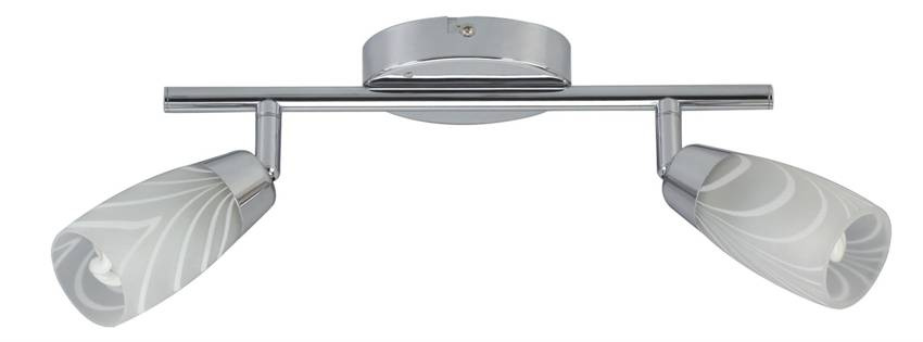 Stropné svietidlo Laufer strip 2X40W G9 chróm