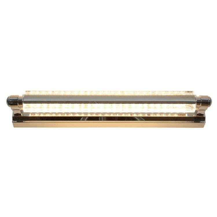 Nástenná lampa do kúpeľne chróm LED pásik 11W 4000K Quasar