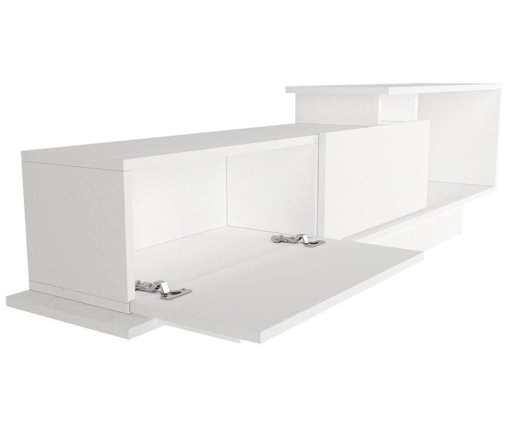 TV stěna / Sestava pod TV Asos - White (obrázek 6)