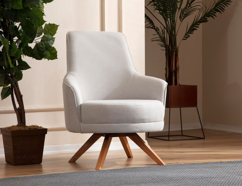 Kreslo ušiak Kapri - Cream