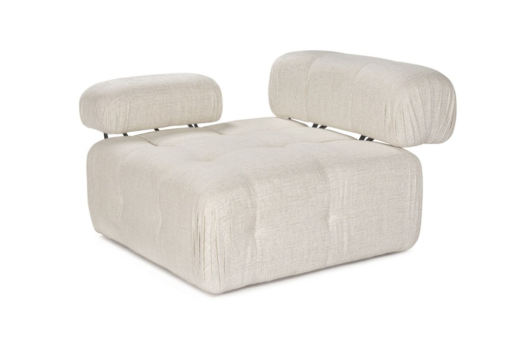 Křeslo / Jednomístná pohovka Doblo L1 - Cream (obrázek 6)